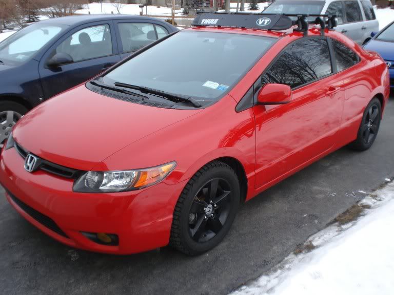 08 civic roof rack